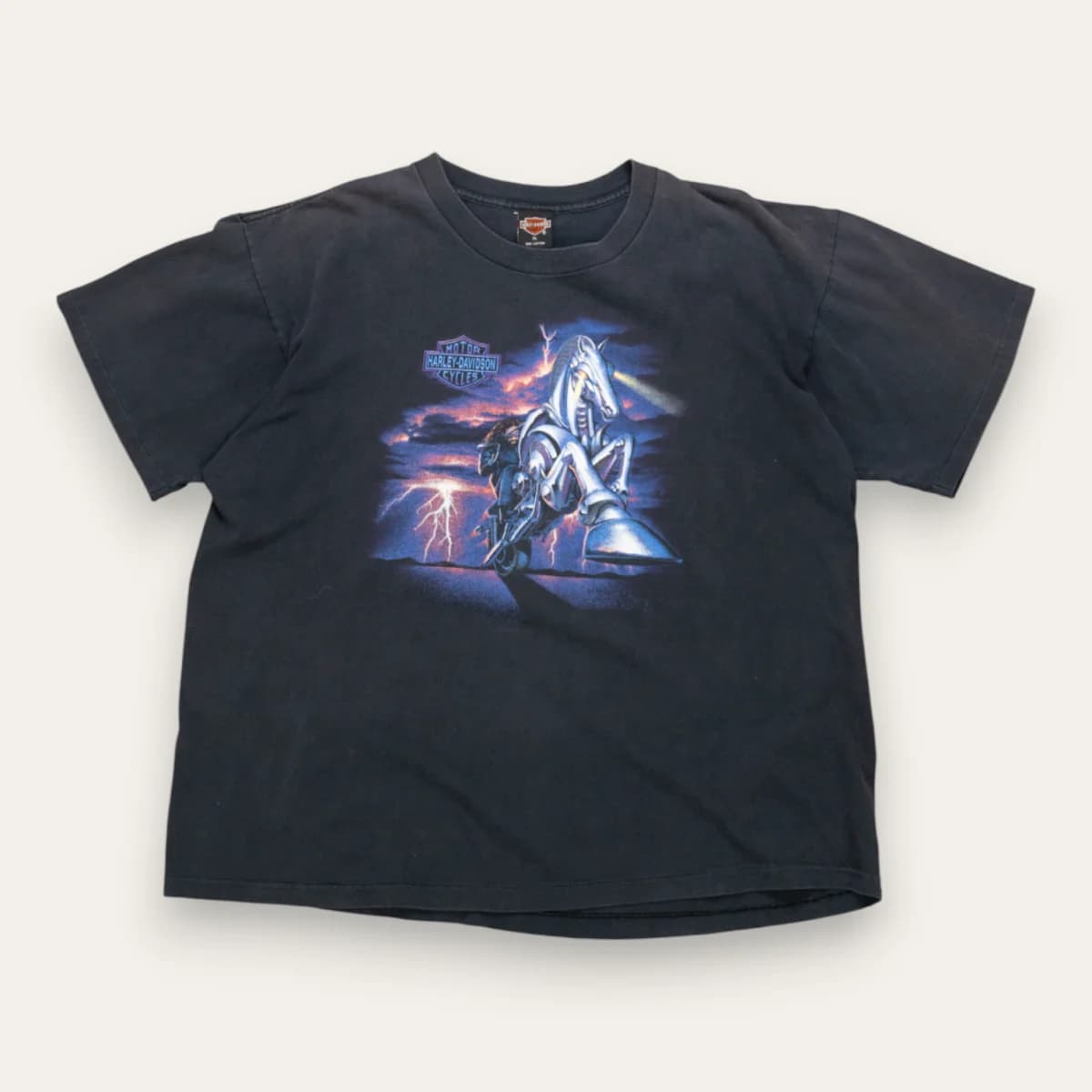 1995 Chrome Horse Rider Harley Davidson - XL