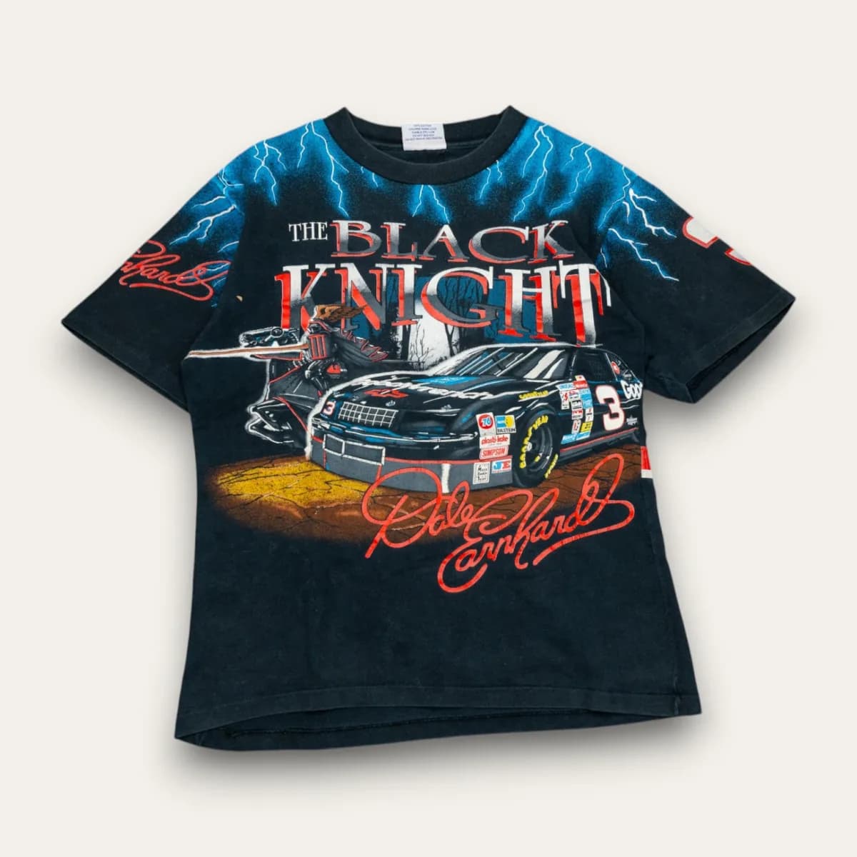 Dale Earnhardt Black Knight NASCAR Lightning AOP alternate view