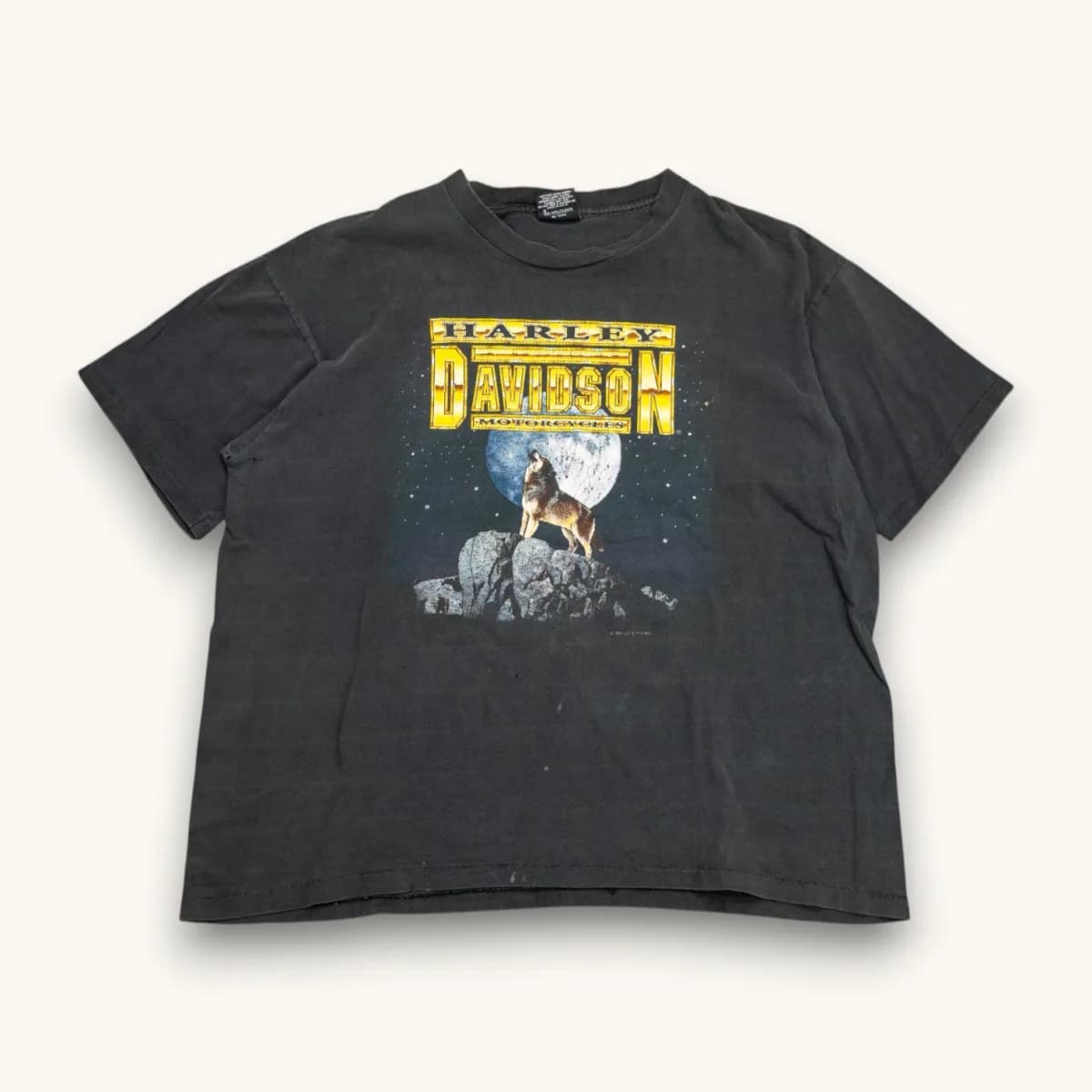 1993 Howling Wolf Golden Harley Davidson alternate view
