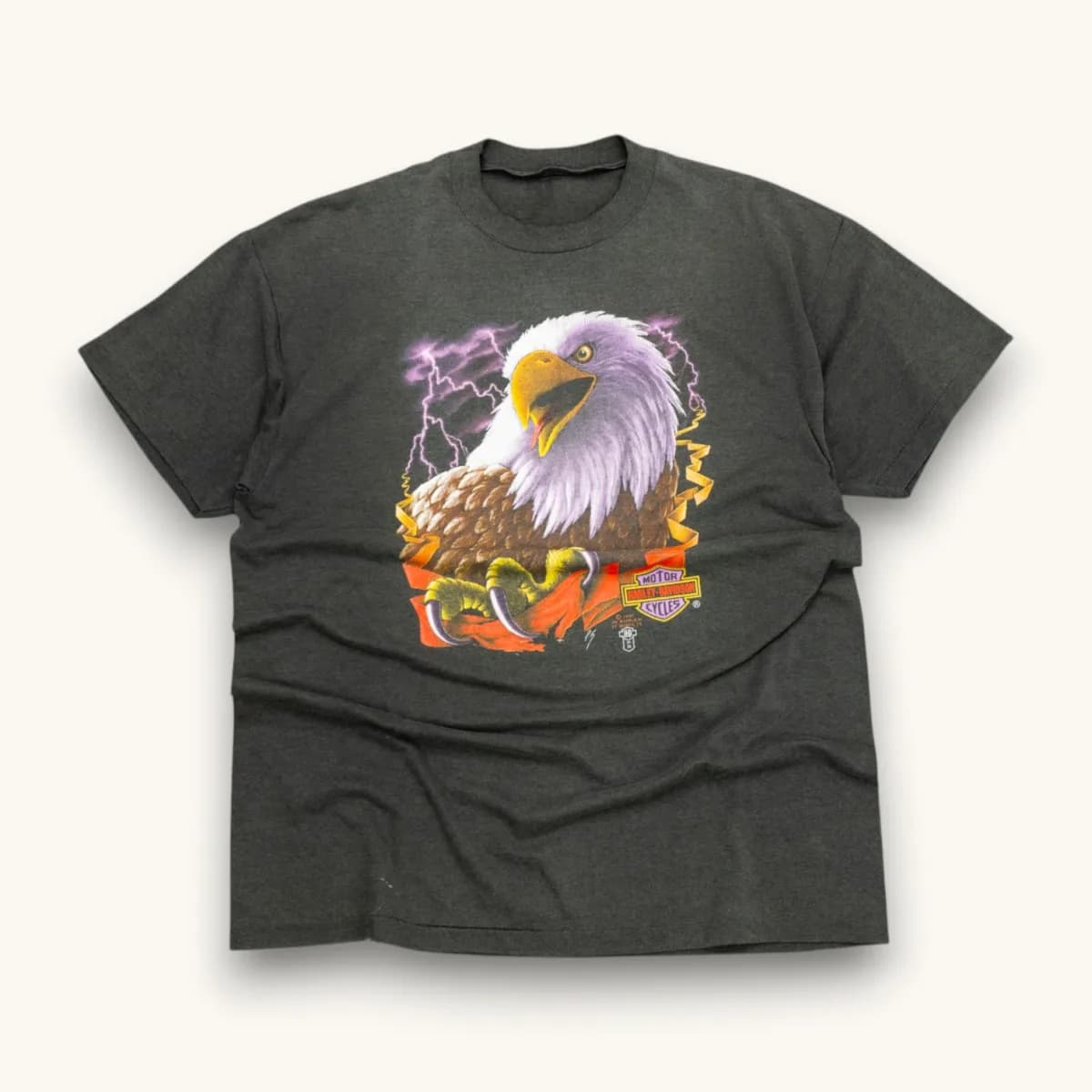 1987 Eagle Lightning 3D Emblem Harley Davidson alternate view