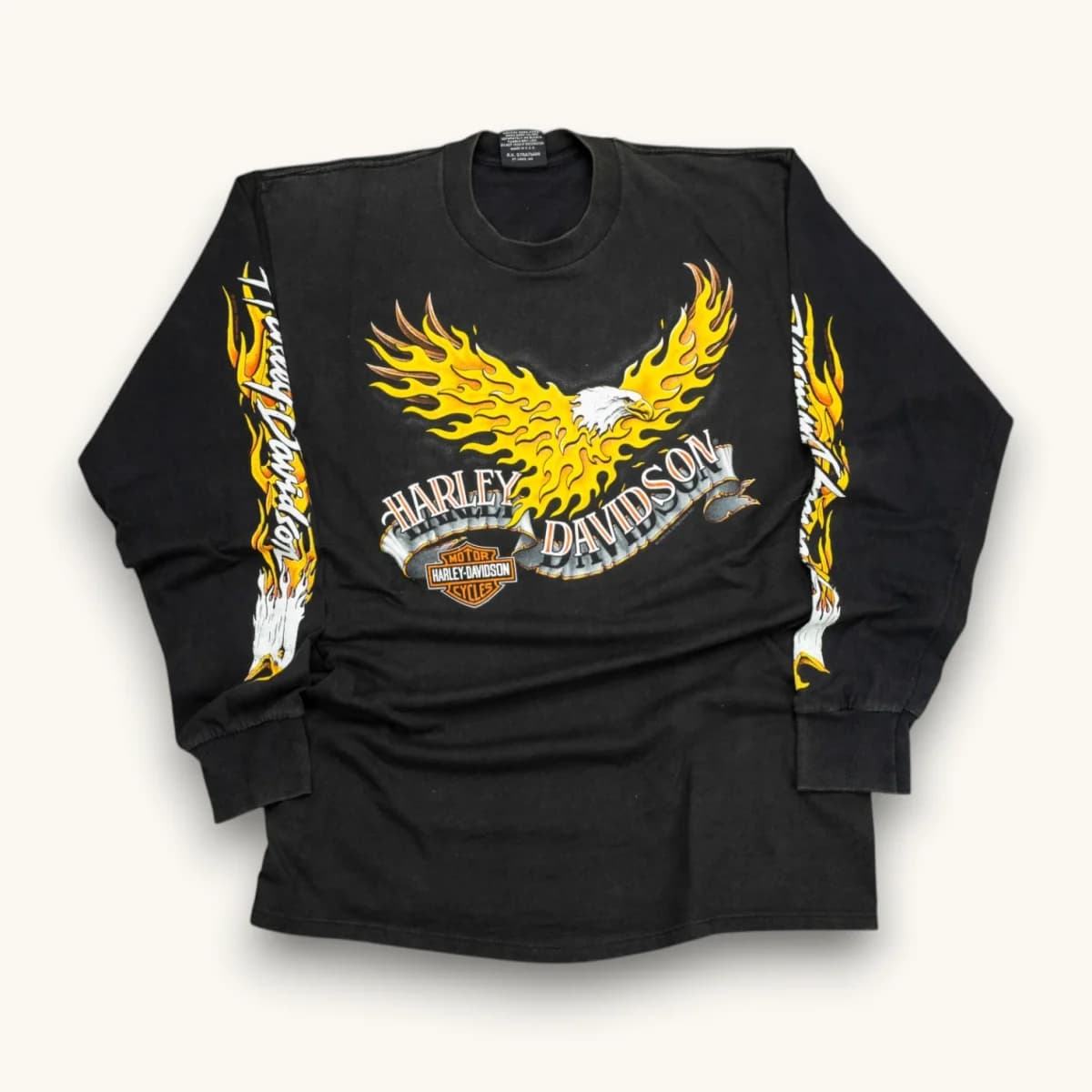 1992 Flaming Eagle Harley Davidson alternate view
