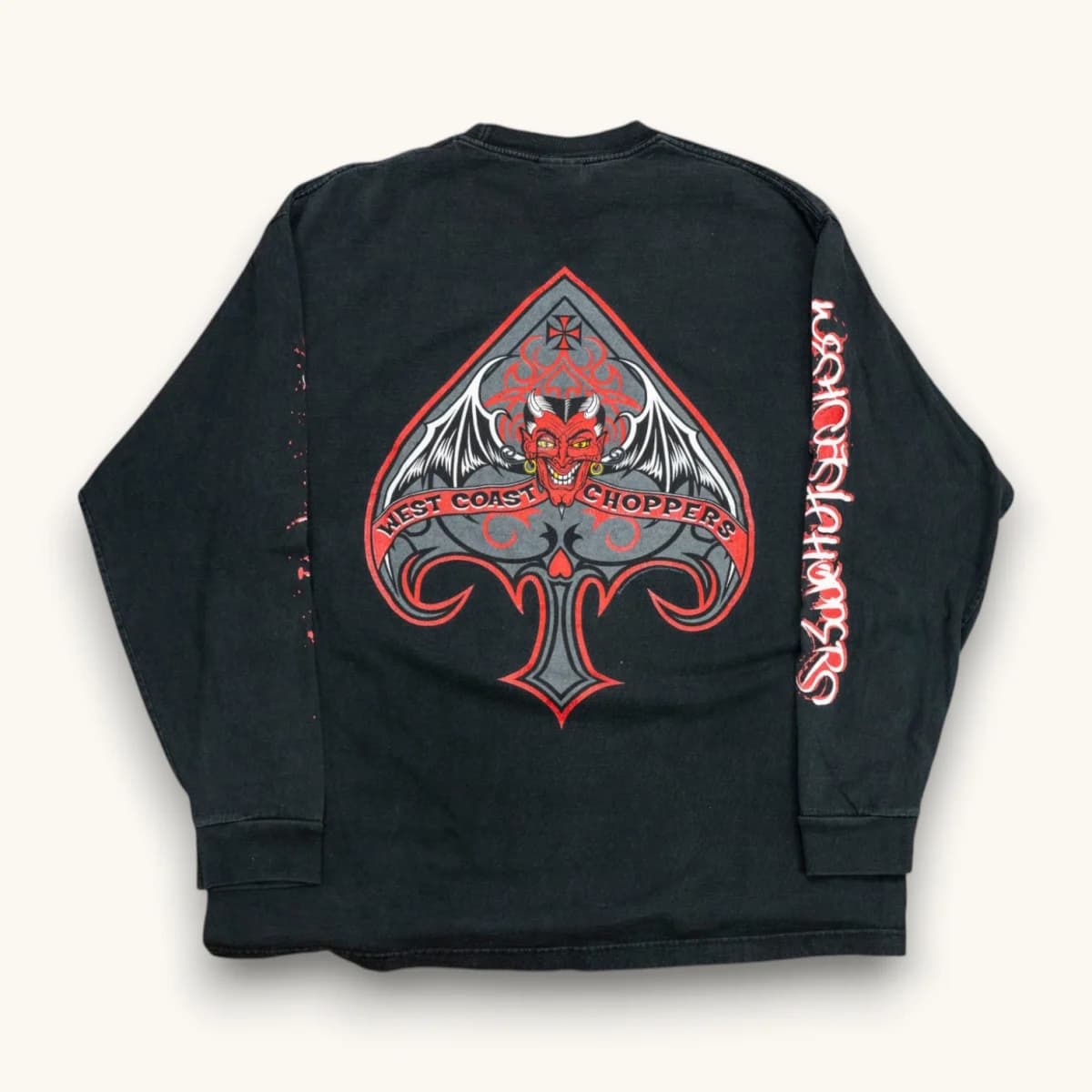 West Coast Choppers Devil Spade Longsleeve alternate view
