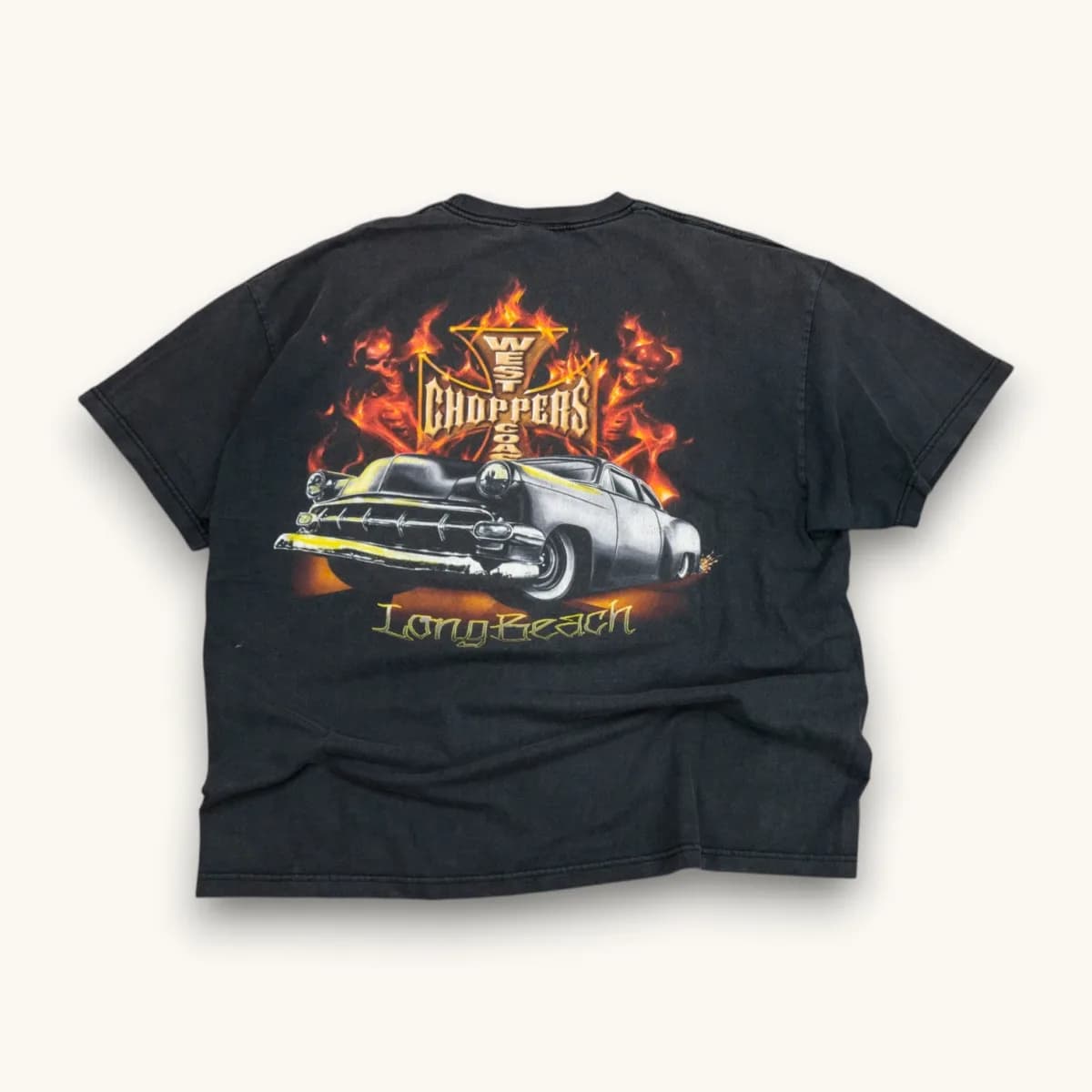 West Coast Choppers Flaming Low Rider alternate view